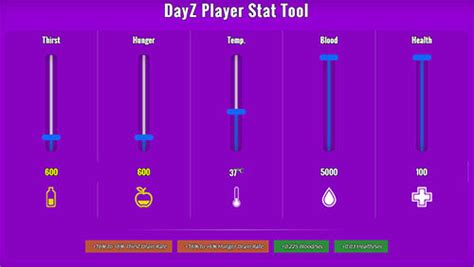 dayz stress test blood dropping fast|DayZ Player Stat Tool .